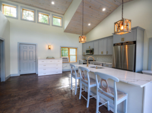 outdoor addition interior view kitchen